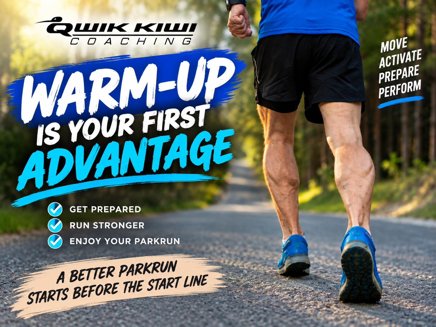 parkrun warm up routine